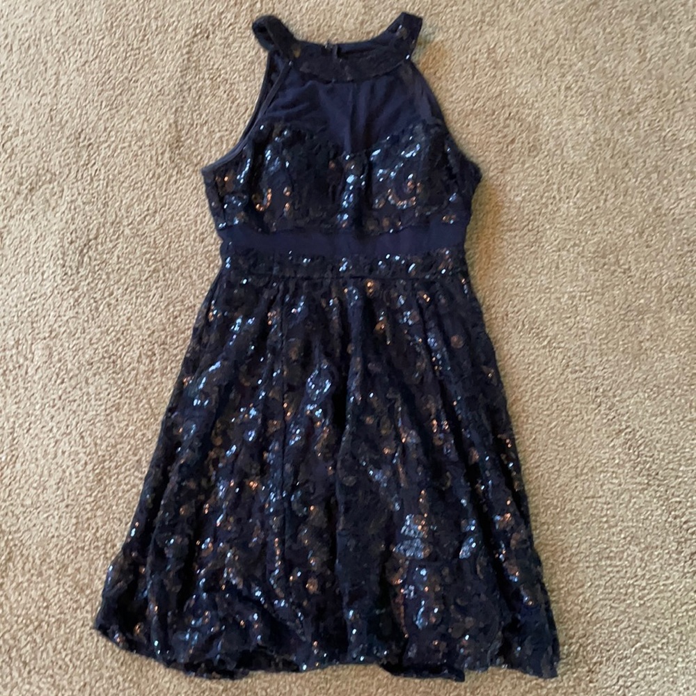 Black Sequence Dress